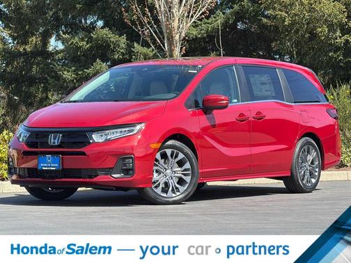 Radiant Red Metallic II 2026 Honda Odyssey Touring