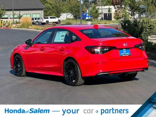 Rallye Red 2026 Honda Civic Sport