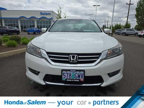White Orchid Pearl 2014 Honda Accord Sport