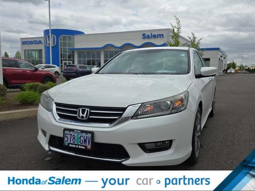 White Orchid Pearl 2014 Honda Accord Sport