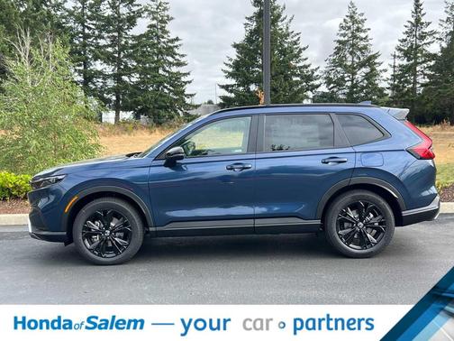 Canyon River Blue Metallic 2026 Honda CR-V Hybrid Sport Touring AWD