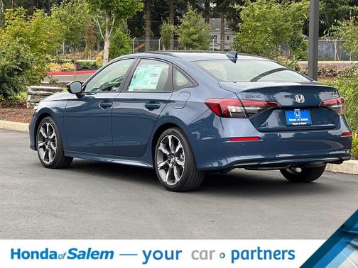 Blue Lagoon Pearl 2026 Honda Civic Hybrid Sport Touring