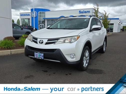 Blizzard Pearl 2014 Toyota RAV4 Limited