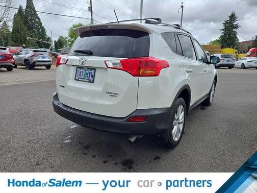Blizzard Pearl 2014 Toyota RAV4 Limited