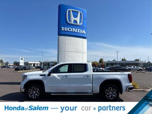 Summit White 2026 GMC Sierra 1500 SLT