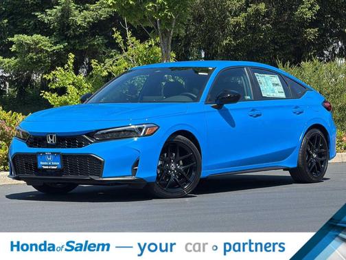 Boost Blue Pearl 2026 Honda Civic Sport