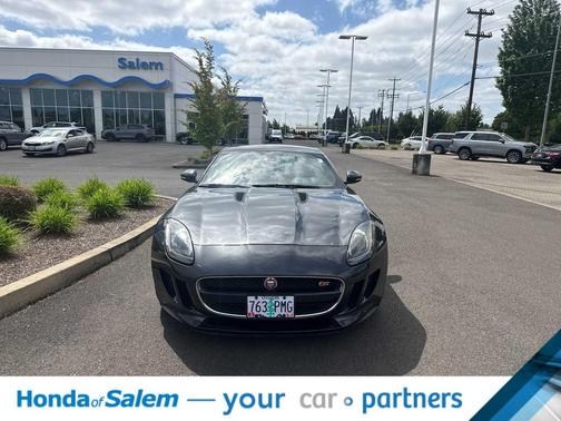 Black 2016 Jaguar F-TYPE S