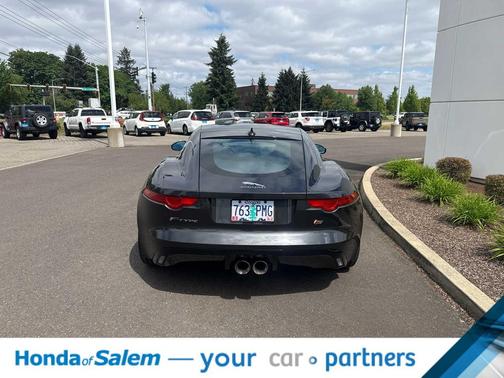 Black 2016 Jaguar F-TYPE S