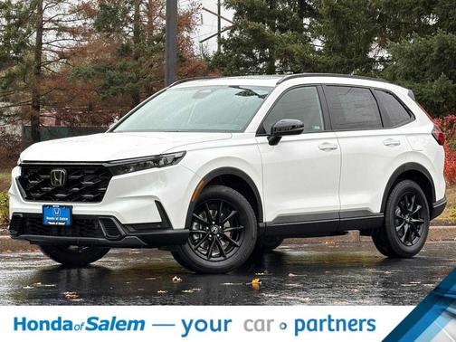 Platinum White Pearl 2027 Honda CR-V Hybrid Sport-L AWD