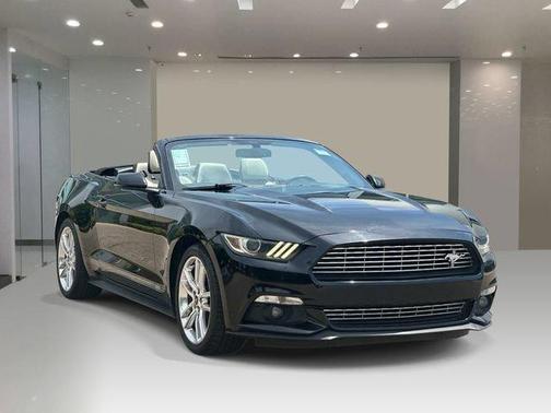 Shadow Black 2016 Ford Mustang EcoBoost Premium