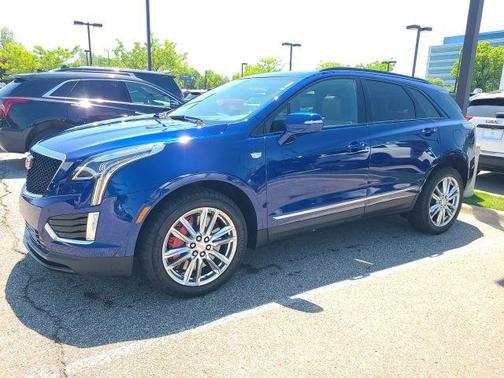 Opulent Blue Metallic 2024 Cadillac XT5 Sport