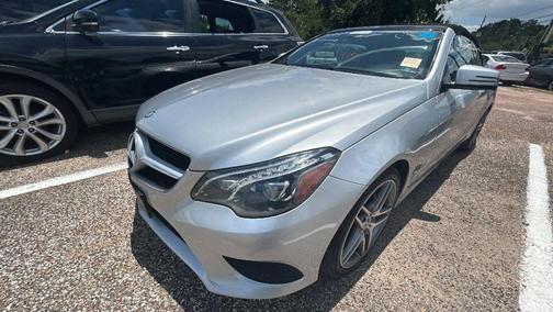 Silver 2014 Mercedes-Benz E-Class E 350 Cabriolet 2D