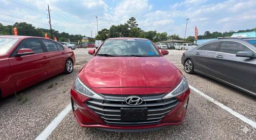 Scarlet Red 2019 Hyundai ELANTRA SEL