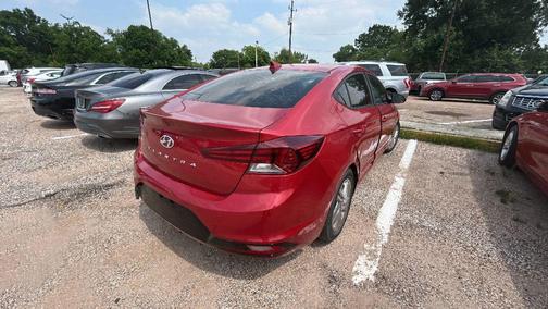 Scarlet Red 2019 Hyundai ELANTRA SEL
