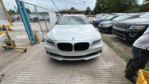 White 2015 BMW 750 Li
