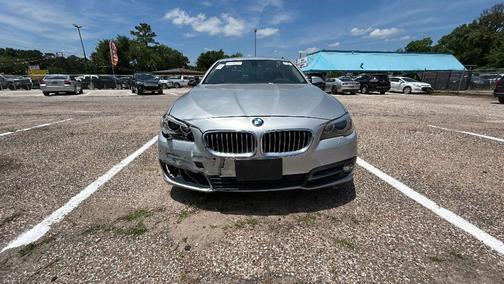 Silver 2016 BMW 528 528i Sedan 4D