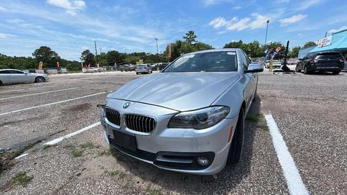 Silver 2016 BMW 528 528i Sedan 4D
