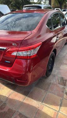 Red Brick 2014 Nissan Sentra SL