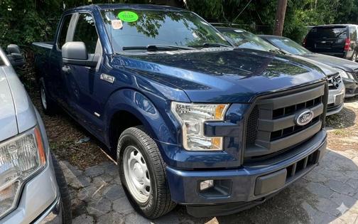 Blue 2015 Ford F-150 XL