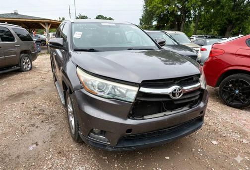 Predawn Gray Mica 2015 Toyota Highlander Limited