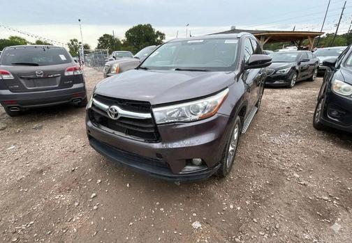 Predawn Gray Mica 2015 Toyota Highlander Limited