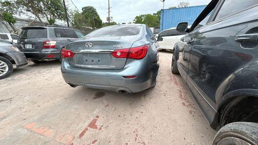 Lightblue 2015 INFINITI Q50 Premium