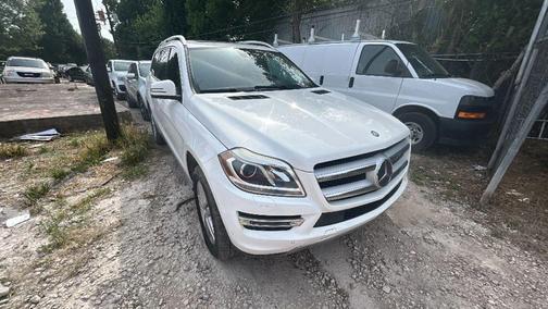 White 2015 Mercedes-Benz GL-Class 4MATIC