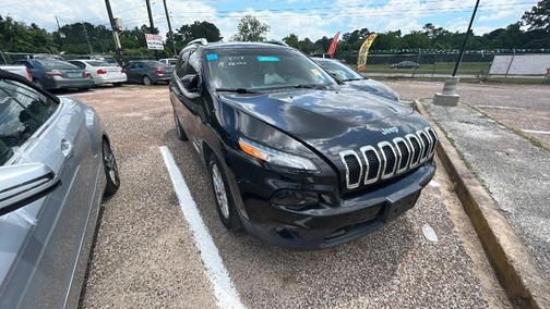 Diamond Black Crystal Pearlcoat 2017 Jeep Cherokee Sport