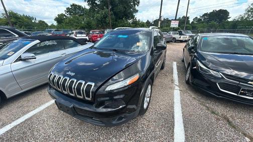 Diamond Black Crystal Pearlcoat 2017 Jeep Cherokee Sport
