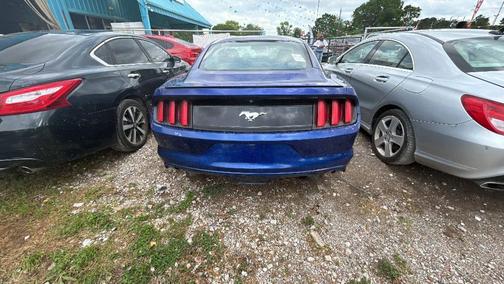 Deep Impact Blue Metallic 2015 Ford Mustang EcoBoost