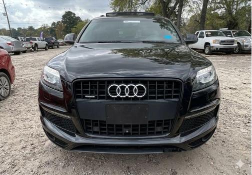 Black 2014 Audi Q7 3.0T S line Prestige