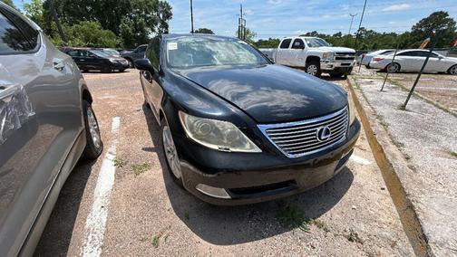 Black 2008 Lexus LS 460 Base