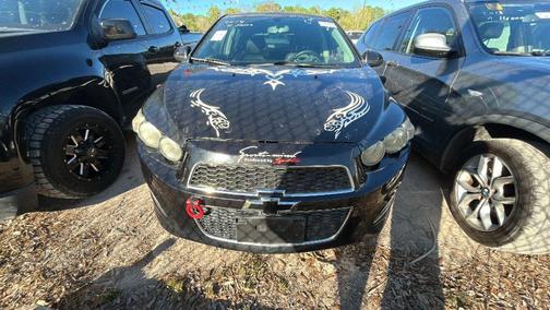 Black Granite Metallic 2014 Chevrolet Sonic RS