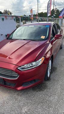 Ruby Red Tinted Clearcoat 2015 Ford Fusion Hybrid SE