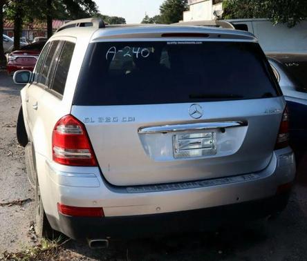 Silver 2008 Mercedes-Benz GL-Class 4MATIC