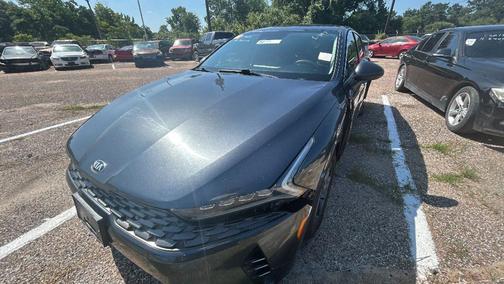 Gravity Gray 2022 Kia K5 LXS