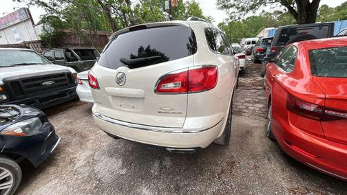 White 2015 Buick Enclave Leather