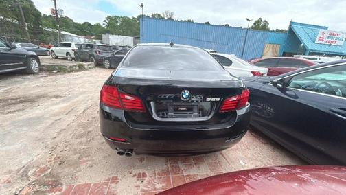Black 2015 BMW 528 528i Sedan 4D