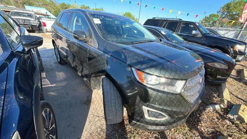 Gunmetal 2015 Ford Edge SEL