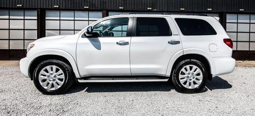 Blizzard Pearl 2013 Toyota Sequoia Platinum