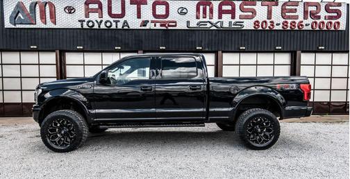 Shadow Black 2018 Ford F-150 Lariat