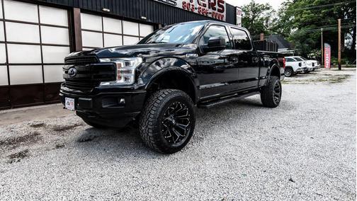 Shadow Black 2018 Ford F-150 Lariat