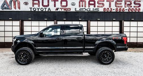 Shadow Black 2018 Ford F-150 Lariat