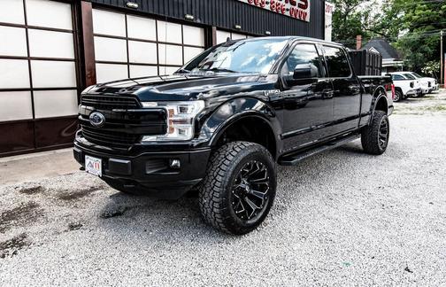 Shadow Black 2018 Ford F-150 Lariat