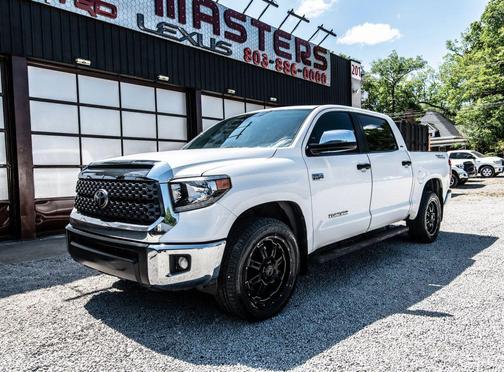 Super White 2021 Toyota Tundra SR5