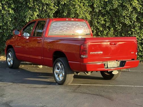 Red 2004 Dodge Ram 1500 SLT Quad Cab