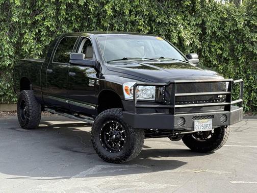 Brilliant Black Crystal Pearlcoat 2008 Dodge Ram 2500 Laramie Mega Cab