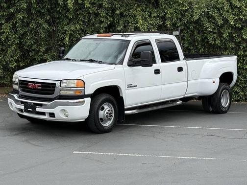 Summit White 2007 GMC Sierra 3500 SLT Crew Cab