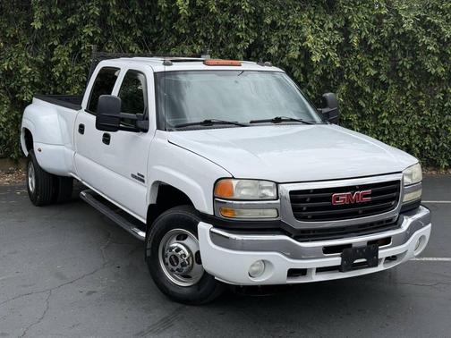 Summit White 2007 GMC Sierra 3500 SLT Crew Cab