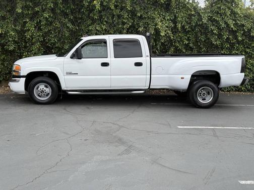 Summit White 2007 GMC Sierra 3500 SLT Crew Cab